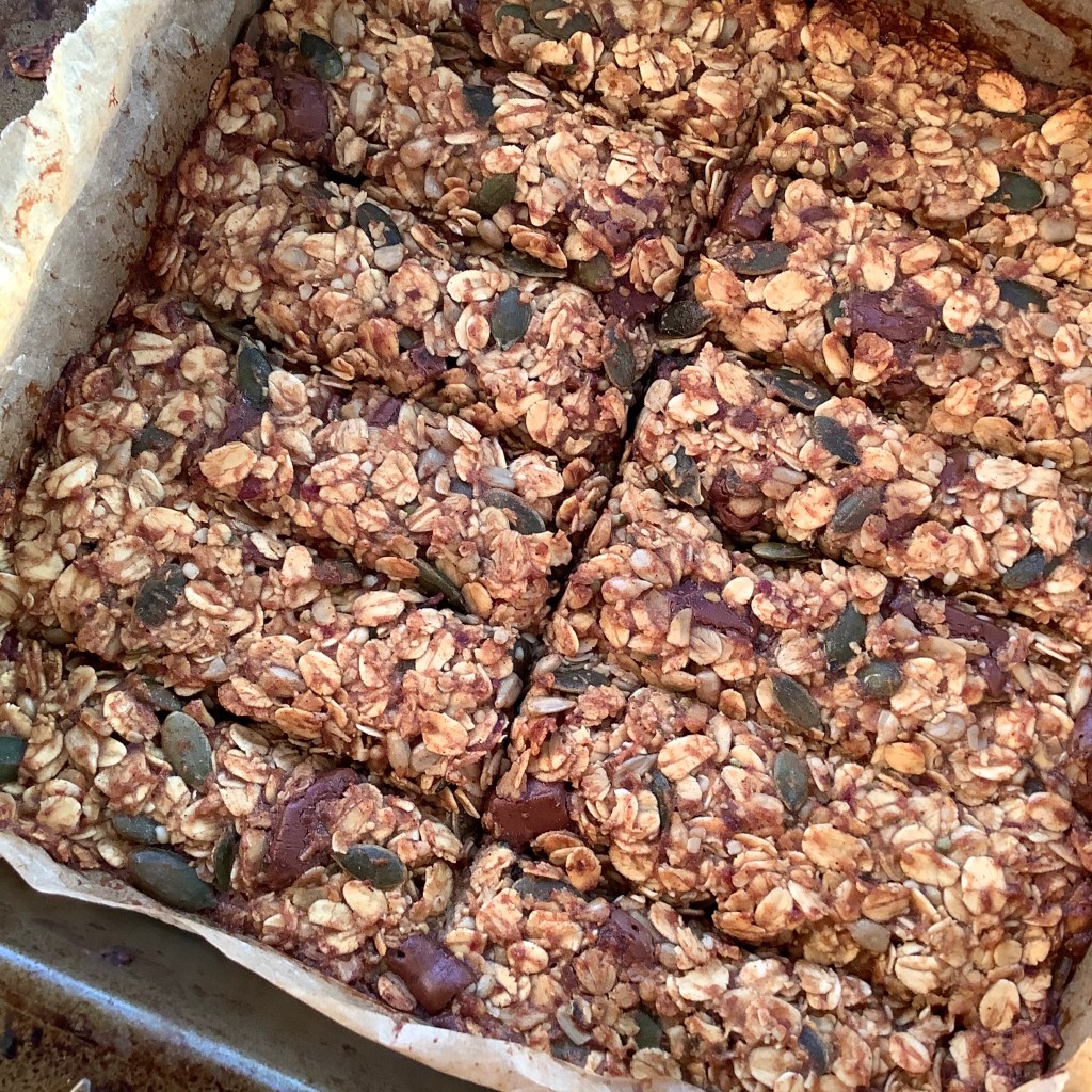Choc Chunk Muesli Bars